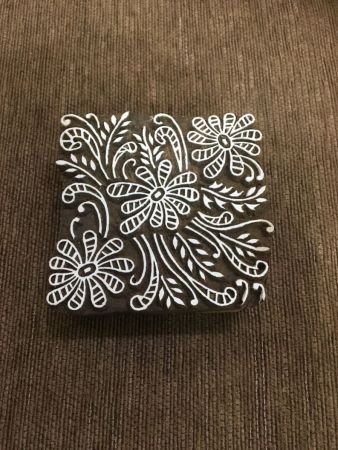 Tile Designs wooden Printing Blocks pottery stamp ceramic stamp batik printing Tjaps